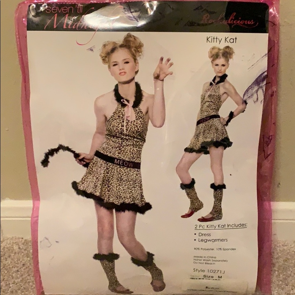 Halloween Kitty Kat Costume